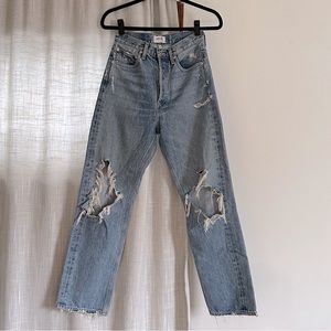 Agolde 90'S MID RISE LOOSE FIT IN FALL OUT